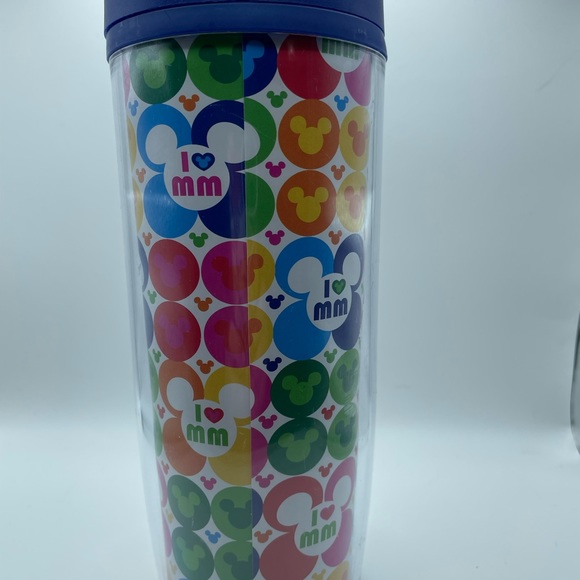 Disney, drinking bottle, rainbow color, silhouette of Mickey Mouse - Picture 3 of 10